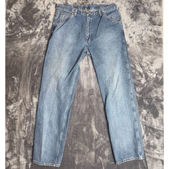 Vintage Y2K Polo Ralph Lauren Jeans Straight Leg Size 34x34 Carpenter Denim - Picture 1 of 7